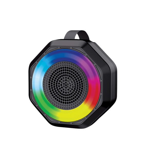 borne Bluetooth Speaker With RGB Colour Changing Lighting, 3" Driver, 5W Rms, Usb, Microsd, Fm, Tws Function - Black - BTSPK164-1.jpg