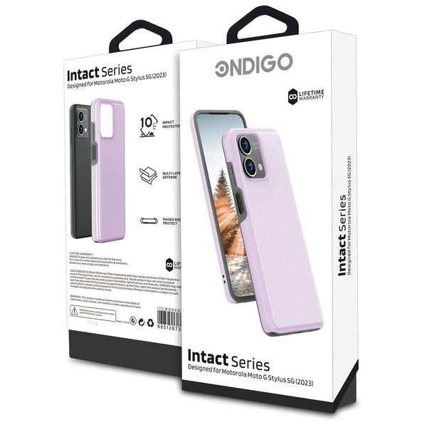 Intact Series Case for Motorola Moto G Stylus 5G (2023) - Lilac - ITCMGS5G23LIC-7.jpg