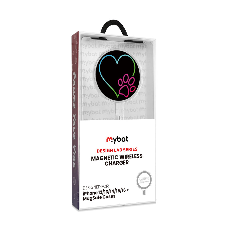 MyBat Design Lab Magnetic Wireless Charger - Silver - Puppy Love - MCGWIRC18SL-023-8.jpg