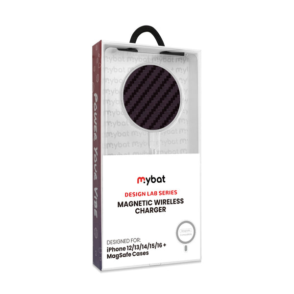MyBat Design Lab Magnetic Wireless Charger - Silver - Carbon Fiber - MCGWIRC18SL-083-8.jpg