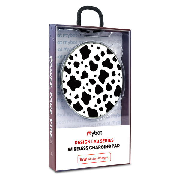 MyBat Design Lab Series Wireless Charging Pad - Silver - Original Cow Print - MCGWIRC22SL-014-9.jpg