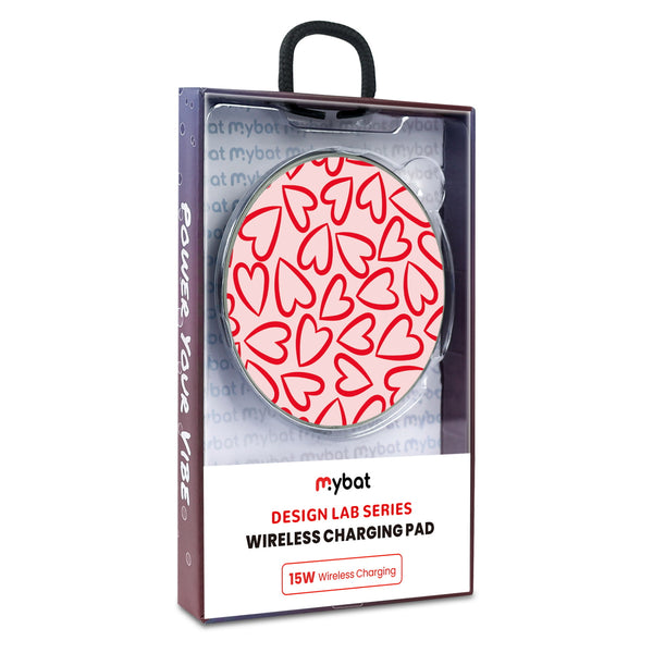 MyBat Design Lab Series Wireless Charging Pad - Silver - Endless Hearts - MCGWIRC22SL-338-9.jpg