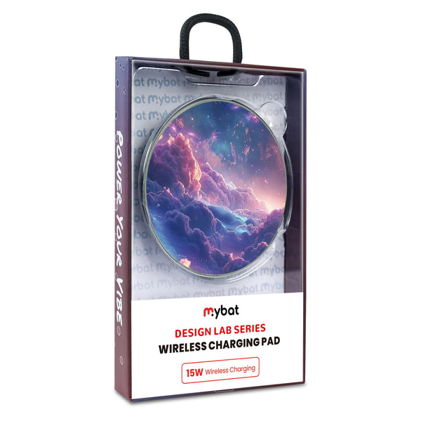 MyBat Design Lab Series Wireless Charging Pad - Silver - Galaxy Clouds - MCGWIRC22SL-345-9.jpg