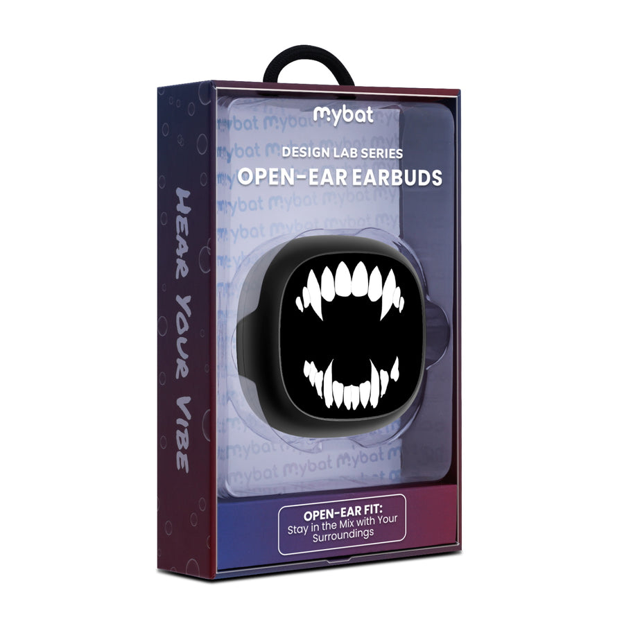 MyBat Design Lab Open-Ear Earbuds - Black - Vampire Fangs - MFHSBTST251-230-10.jpg