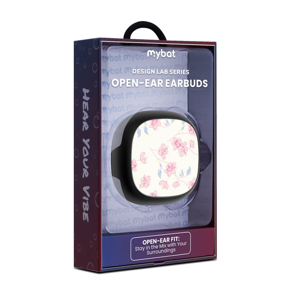 MyBat Design Lab Open-Ear Earbuds - Black - Rose Mallow - MFHSBTST251-474-10.jpg