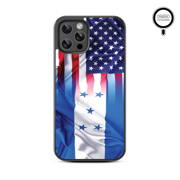 MyBat Design Lab Series MagSafe Case for Apple iPhone 12 / 12 Pro (6.1) - Honduras-USA Flag - MIP12PCSLESMSM263-3.jpg