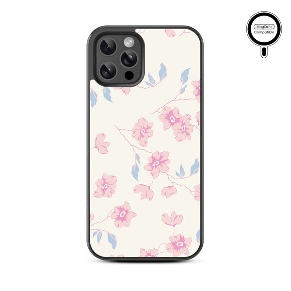 MyBat Design Lab Series MagSafe Case for Apple iPhone 12 / 12 Pro - Rose Mallow - MIP12PCSLESMSM474-3.jpg