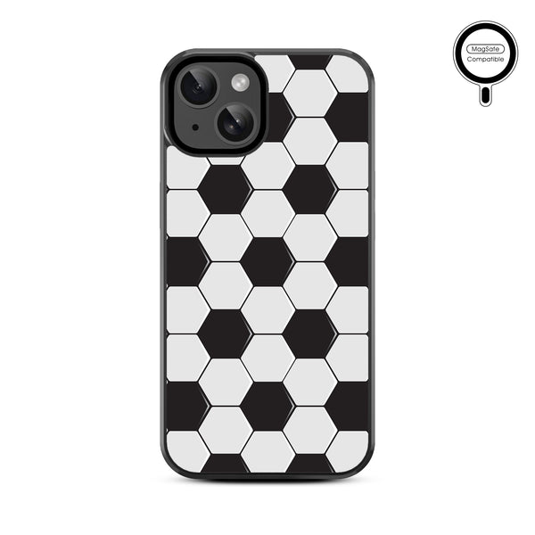 MyBat Design Lab Series MagSafe Case for Apple iPhone 17e / 16e / 14 / 13 - Soccer - MIP13CSLESMSM088-3.jpg