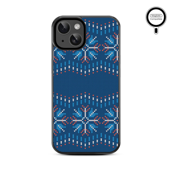 MyBat Design Lab Series MagSafe Case for Apple iPhone 17e / 16e / 14 / 13 - Nordic Holiday Knit - MIP13CSLESMSM302-3.jpg