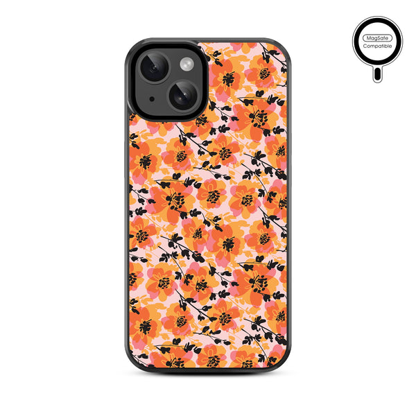 MyBat Design Lab Series MagSafe Case for Apple iPhone 17e / 16e / 14 / 13 - Marmalade Meadow - MIP13CSLESMSM447-3.jpg