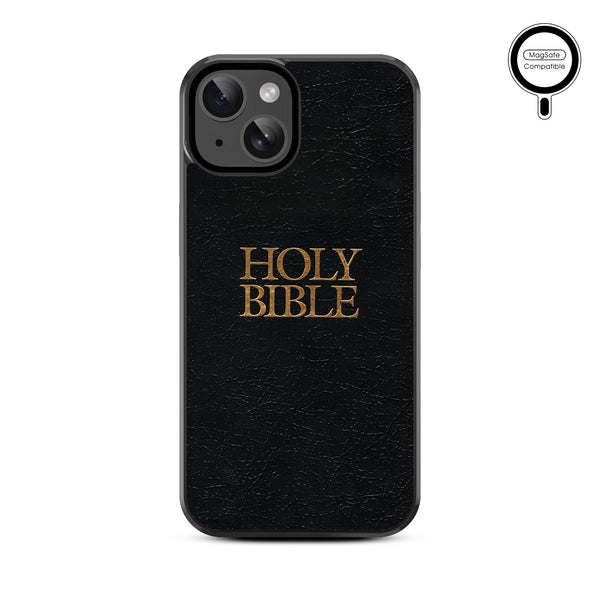 MyBat Design Lab Series MagSafe Case for Apple iPhone 17e / 16e / 14 / 13 - Holy Bible - MIP13CSLESMSM454-3.jpg