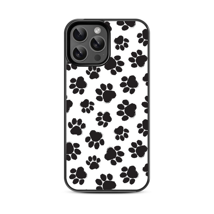 MyBat Design Lab Series Case for Apple iPhone 13 Pro Max (6.7) - Black Paw Prints - MIP13PMCSLESM002-3.jpg