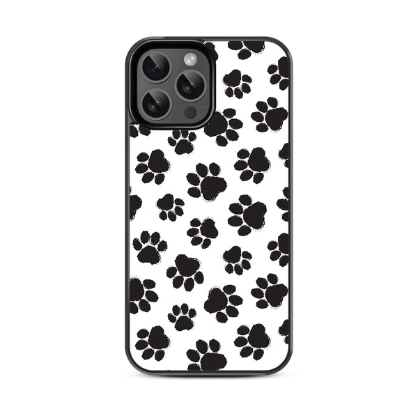 MyBat Design Lab Series Case for Apple iPhone 13 Pro Max (6.7) - Black Paw Prints - MIP13PMCSLESM002-3.jpg