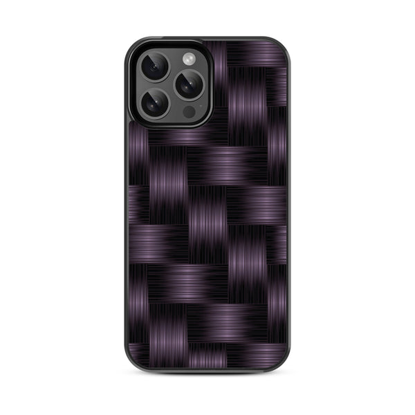 MyBat Design Lab Series Case for Apple iPhone 13 Pro Max (6.7) - Woven Carbon Fiber - MIP13PMCSLESM085-3.jpg