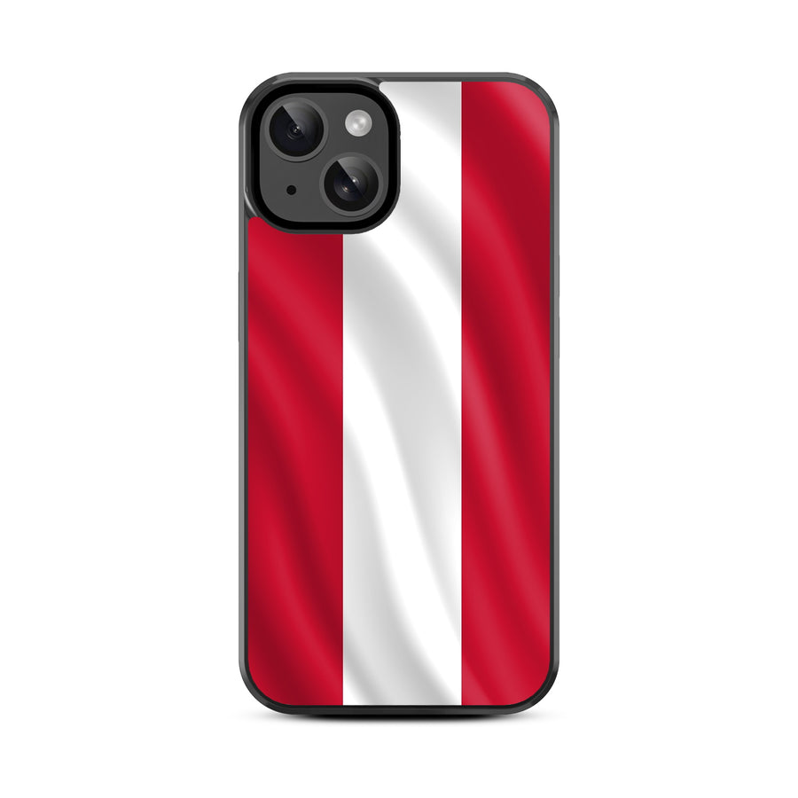 MyBat Design Lab Series Case for Apple iPhone 17e / 16e / 14 / 13 - Austria Flag - MIP14CSLESM141-3.jpg