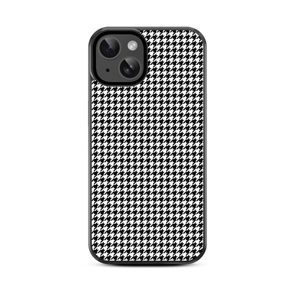 MyBat Design Lab Series Case for Apple iPhone 17e / 16e / 14 / 13 - Classic Houndstooth - MIP14CSLESM215-3.jpg