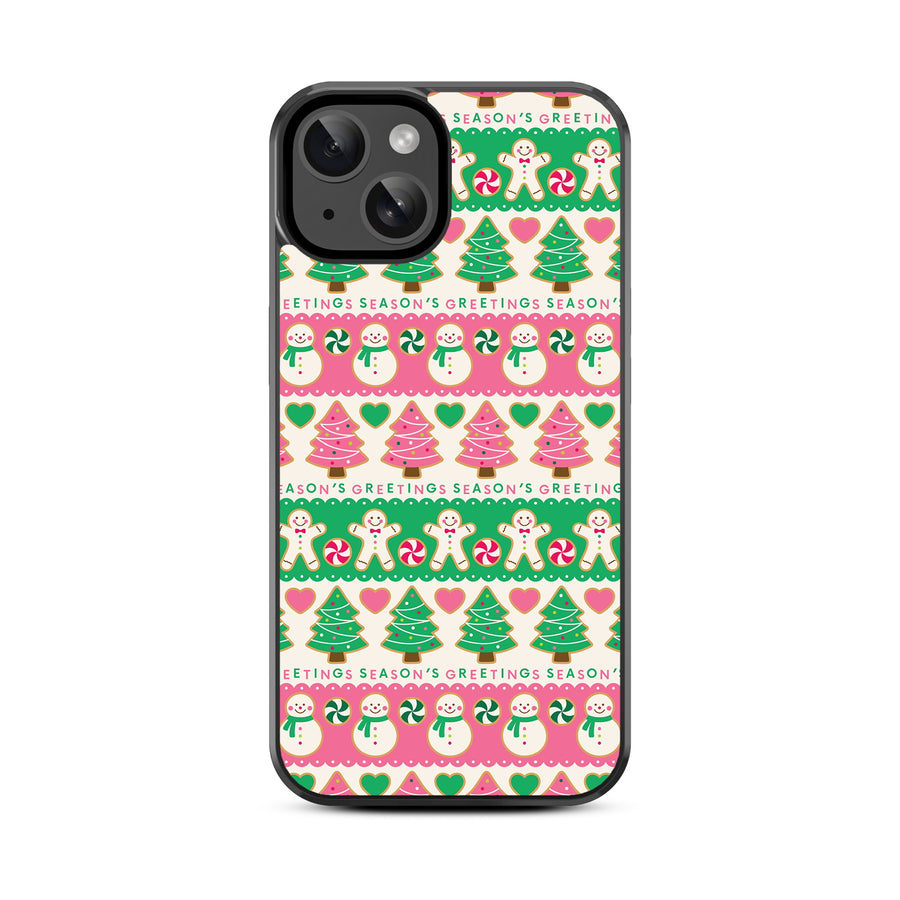 MyBat Design Lab Series Case for Apple iPhone 17e / 16e / 14 / 13 - Season's Greeting - MIP14CSLESM277-3.jpg
