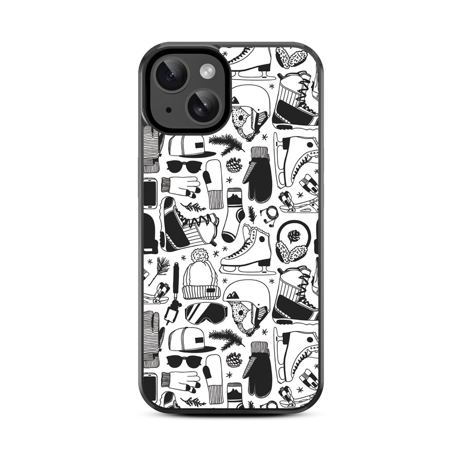 MyBat Design Lab Series Case for Apple iPhone 17e / 16e / 14 / 13 - Hit the Slopes - MIP14CSLESM325-3.jpg