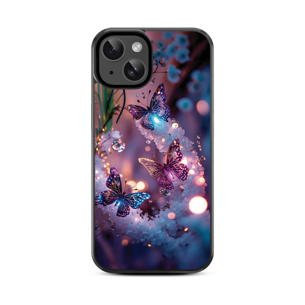 MyBat Design Lab Series Case for Apple iPhone 17e / 16e / 14 / 13 - Magical Butterflies - MIP14CSLESM349-3.jpg
