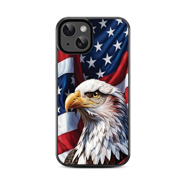 MyBat Design Lab Series Case for Apple iPhone 17e / 16e / 14 / 13 - Proud American Eagle - MIP14CSLESM362-3.jpg