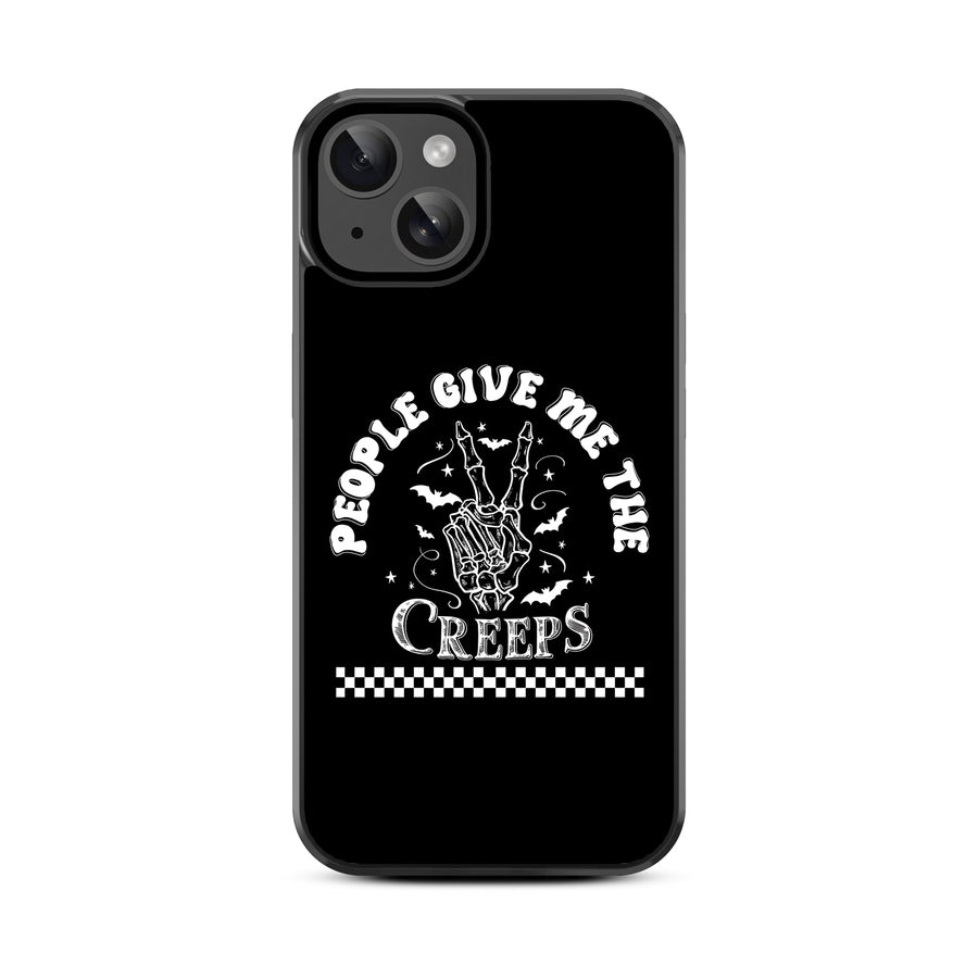 MyBat Design Lab Series Case for Apple iPhone 17e / 16e / 14 / 13 - The Creeps - MIP14CSLESM398-3.jpg