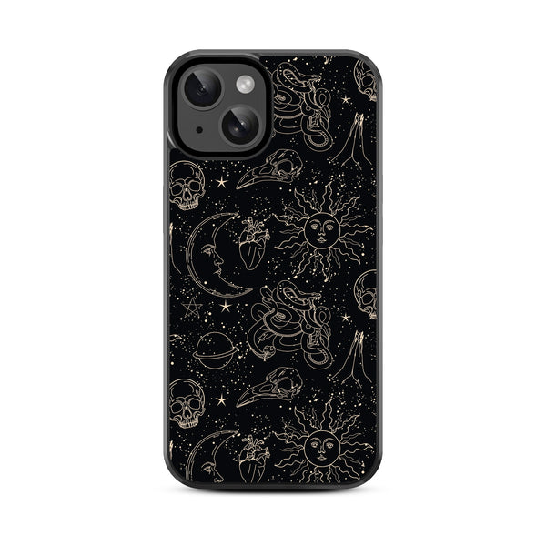 MyBat Design Lab Series Case for Apple iPhone 17e / 16e / 14 / 13 - Mystic Elements - MIP14CSLESM412-3.jpg