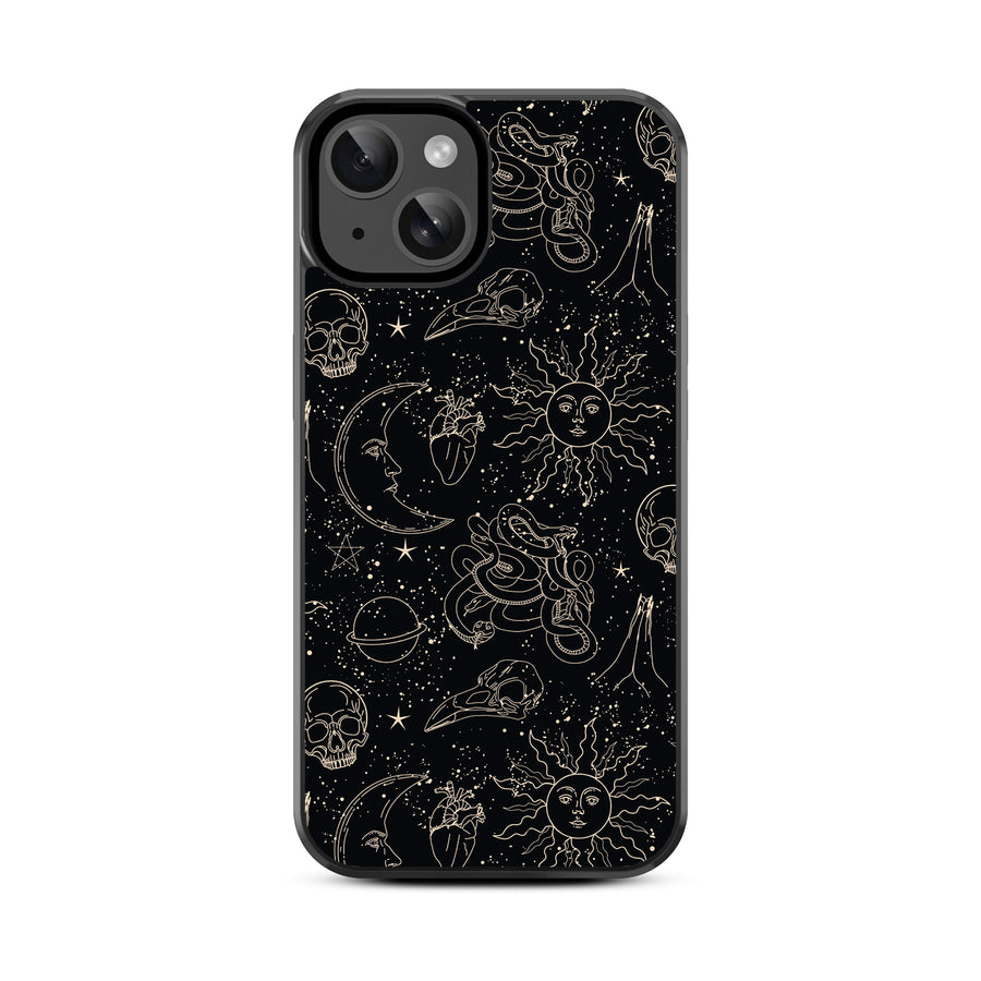 MyBat Design Lab Series Case for Apple iPhone 17e / 16e / 14 / 13 - Mystic Elements - MIP14CSLESM412-3.jpg