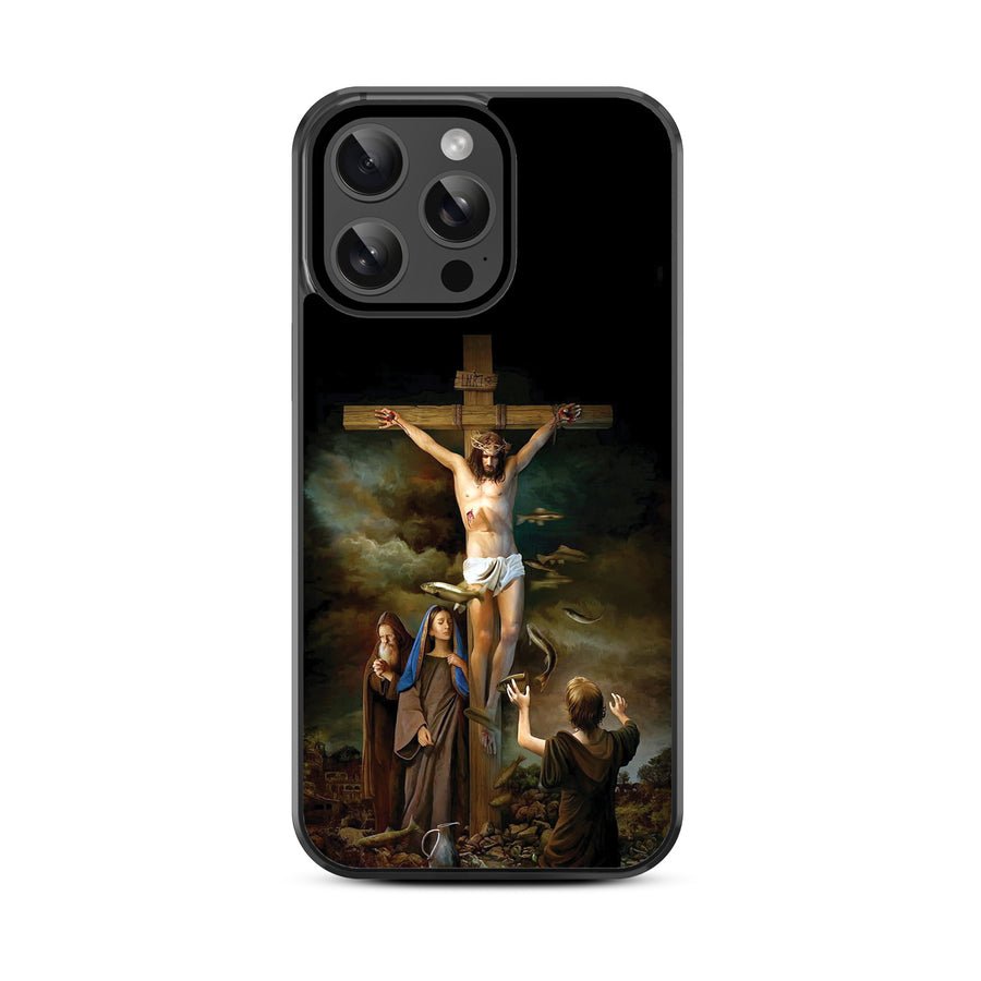 MyBat Design Lab Series Case for Apple iPhone 14 Pro Max (6.7) - Jesus on the Cross - MIP14PMCSLESM197-3.jpg