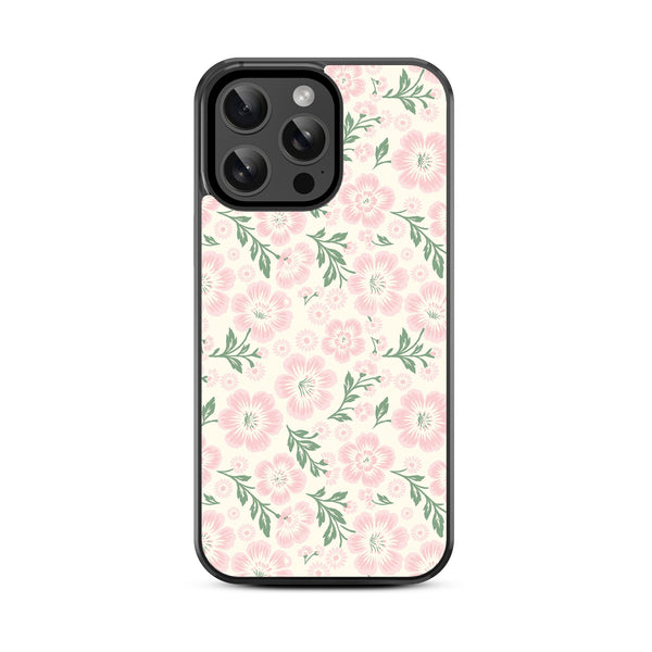 MyBat Design Lab Series Case for Apple iPhone 14 Pro Max - Pink Posies - MIP14PMCSLESM473-3.jpg