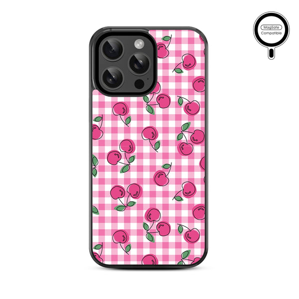 MyBat Design Lab Series MagSafe Case for Apple iPhone 14 Pro Max (6.7) - Pink Cherries - MIP14PMCSLESMSM100-3.jpg