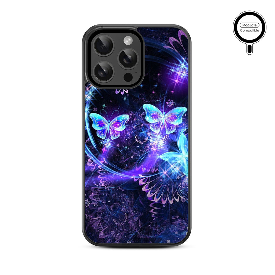 MyBat Design Lab Series MagSafe Case for Apple iPhone 14 Pro Max (6.7) - Butterfly Magic - MIP14PMCSLESMSM164-3.jpg