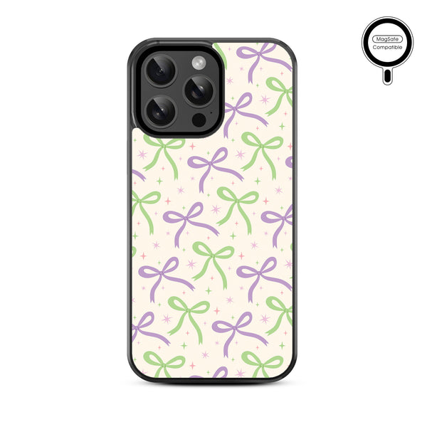 MyBat Design Lab Series MagSafe Case for Apple iPhone 14 Pro Max - Blooming Bows - MIP14PMCSLESMSM493-3.jpg