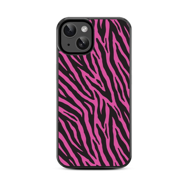 MyBat Design Lab Series Case for Apple iPhone 15 (6.1) - Pink Zebra Print - MIP15CSLESM010-3.jpg
