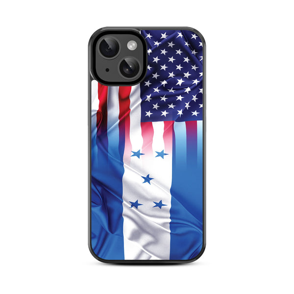 MyBat Design Lab Series Case for Apple iPhone 15 (6.1) - Honduras-USA Flag - MIP15CSLESM263-3.jpg