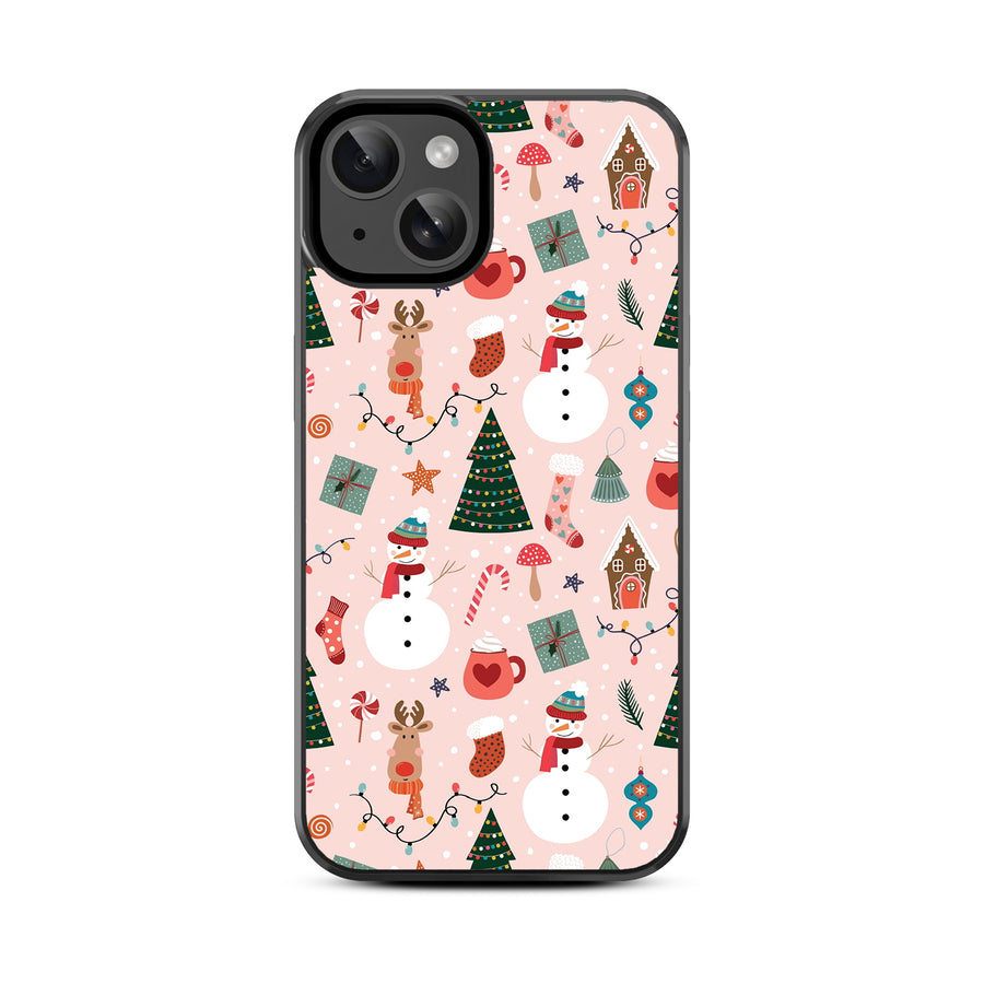 MyBat Design Lab Series Case for Apple iPhone 15 (6.1) - Holly Jolly Time - MIP15CSLESM288-3.jpg