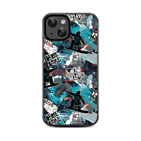 MyBat Design Lab Series Case for Apple iPhone 15 (6.1) - Shredding Freestyle - MIP15CSLESM326-3.jpg