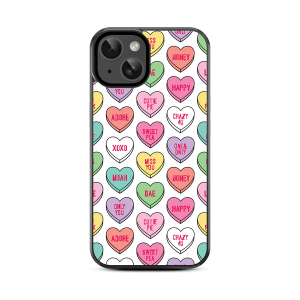 MyBat Design Lab Series Case for Apple iPhone 15 (6.1) - Sweet Hearts - MIP15CSLESM337-3.jpg