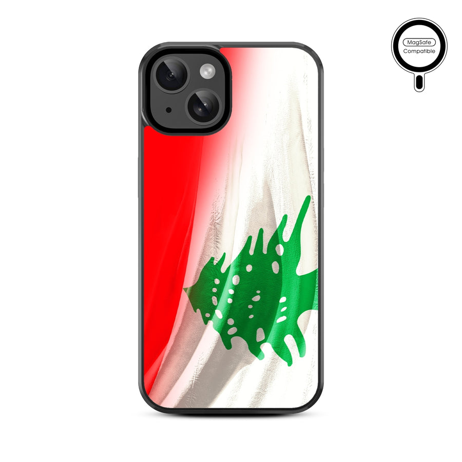 MyBat Design Lab Series MagSafe Case for Apple iPhone 15 (6.1) - Lebanese Flag - MIP15CSLESMSM033-3.jpg