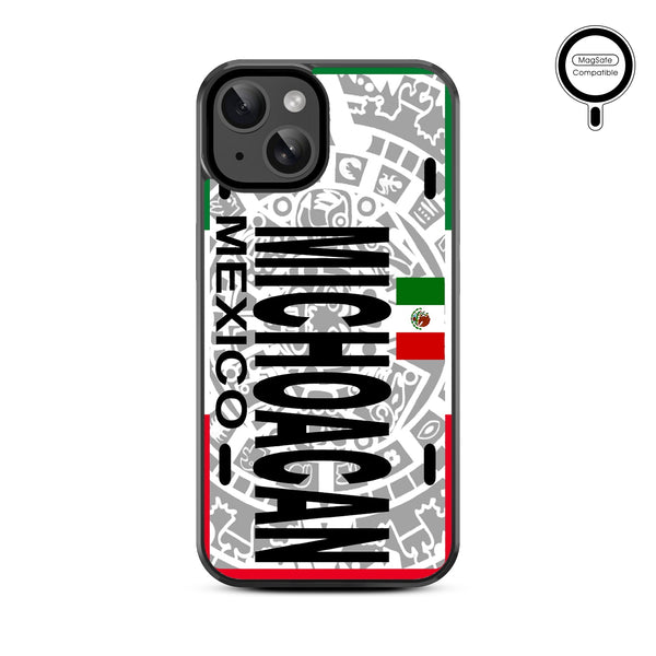 MyBat Design Lab Series MagSafe Case for Apple iPhone 15 (6.1) - Michoacan Azteca - MIP15CSLESMSM071-3.jpg