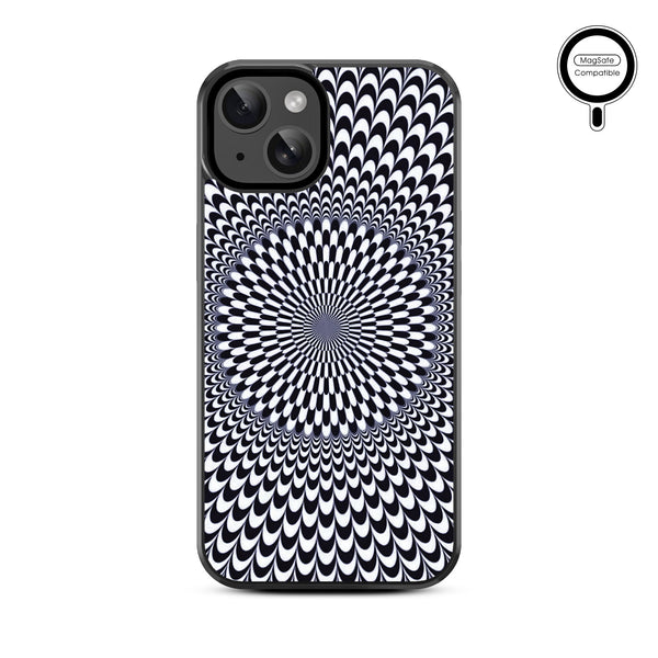 MyBat Design Lab Series MagSafe Case for Apple iPhone 15 (6.1) - Dizzy Circle - MIP15CSLESMSM265-3.jpg