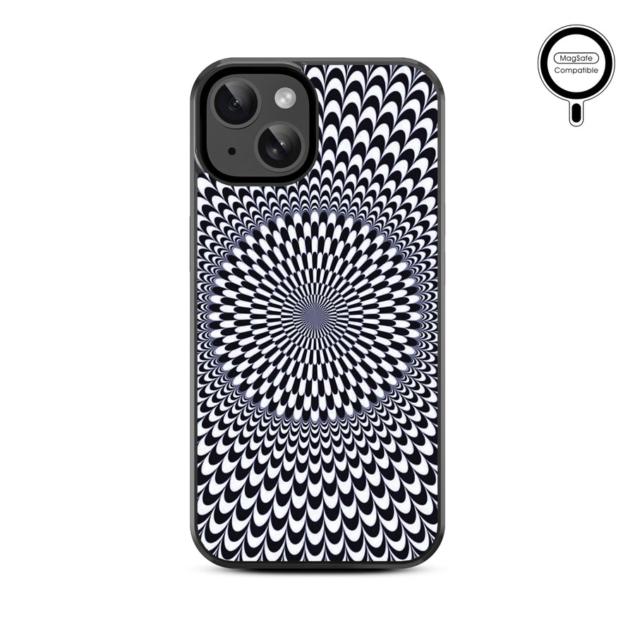 MyBat Design Lab Series MagSafe Case for Apple iPhone 15 (6.1) - Dizzy Circle - MIP15CSLESMSM265-3.jpg
