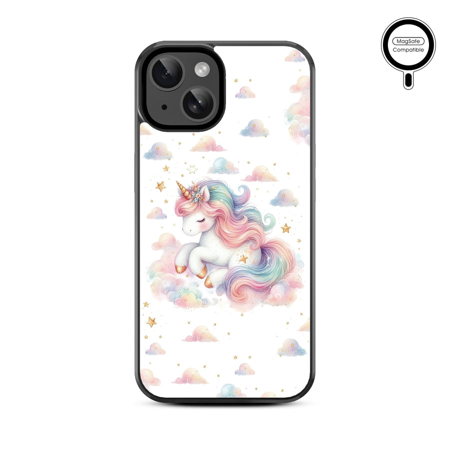 MyBat Design Lab Series MagSafe Case for Apple iPhone 15 (6.1) - Rainbow Unicorn - MIP15CSLESMSM392-3.jpg