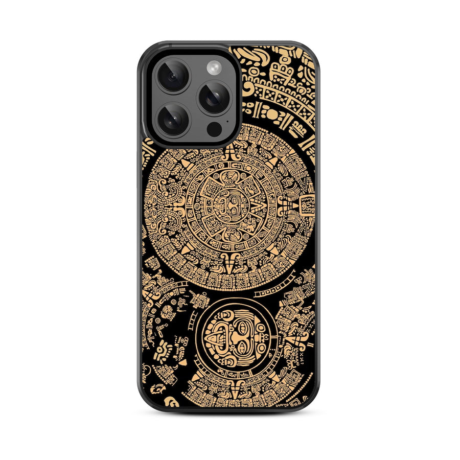 MyBat Design Lab Series Case for Apple iPhone 15 Pro (6.1) - Mayan Calendar - MIP15PCSLESM052-3.jpg