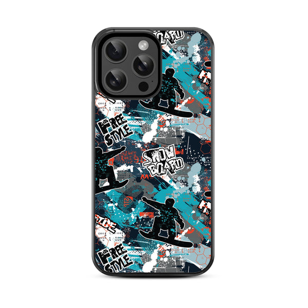 MyBat Design Lab Series Case for Apple iPhone 15 Pro (6.1) - Shredding Freestyle - MIP15PCSLESM326-3.jpg