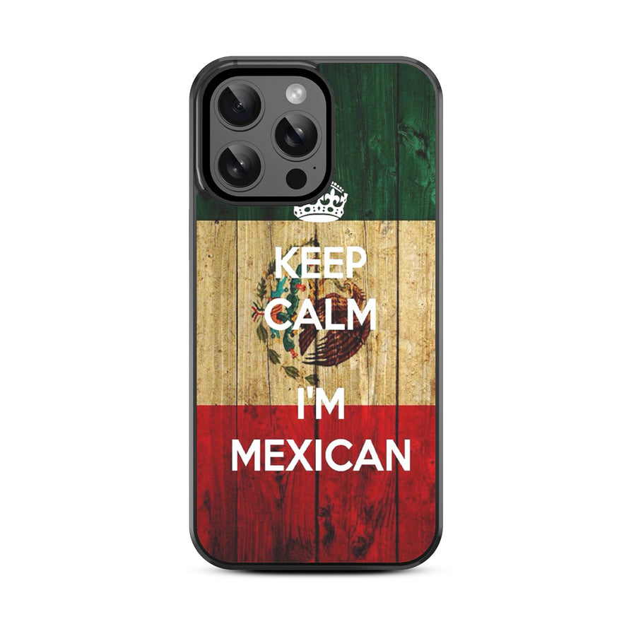 MyBat Design Lab Series Case for Apple iPhone 15 Pro Max (6.7) - Keep Calm, I'm Mexican - MIP15PMCSLESM051-3.jpg