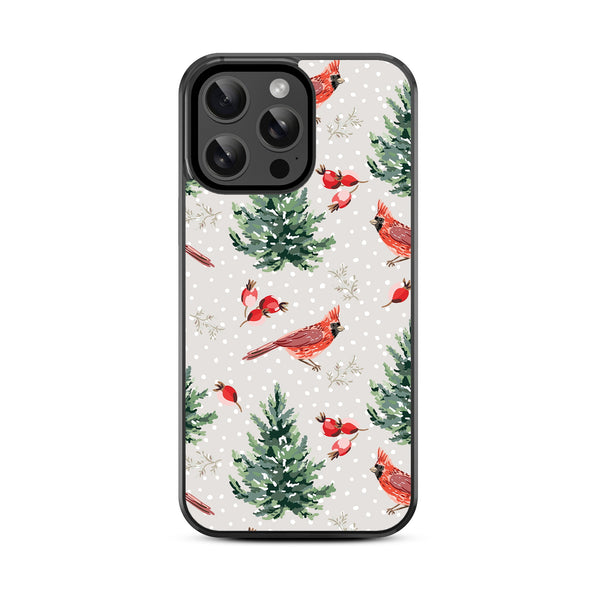 MyBat Design Lab Series Case for Apple iPhone 15 Pro Max (6.7) - Winter Cardinals - MIP15PMCSLESM298-3.jpg