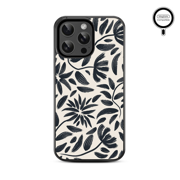 MyBat Design Lab Series MagSafe Case for Apple iPhone 15 Pro Max (6.7) - Vintage Floral - MIP15PMCSLESMSM124-3.jpg