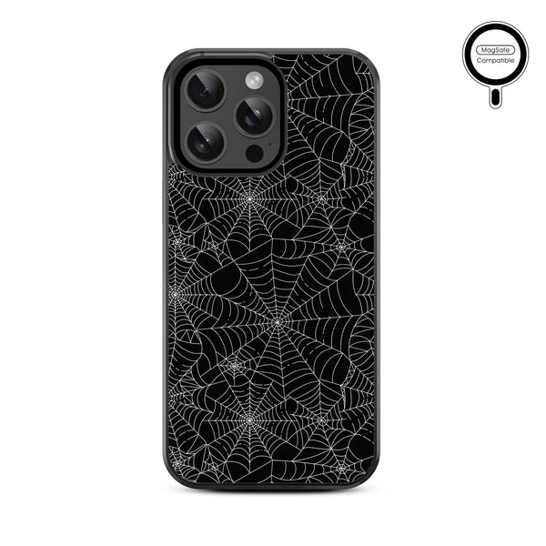 MyBat Design Lab Series MagSafe Case for Apple iPhone 15 Pro Max (6.7) - Spider Web - MIP15PMCSLESMSM217-3.jpg