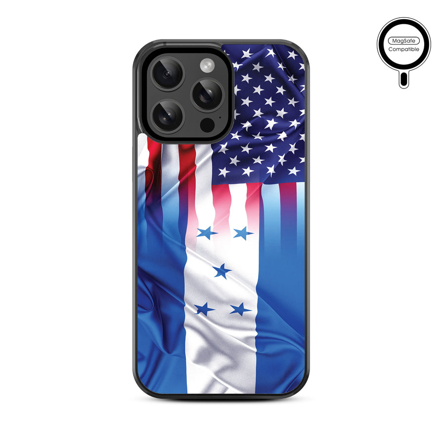 MyBat Design Lab Series MagSafe Case for Apple iPhone 15 Pro Max (6.7) - Honduras-USA Flag - MIP15PMCSLESMSM263-3.jpg