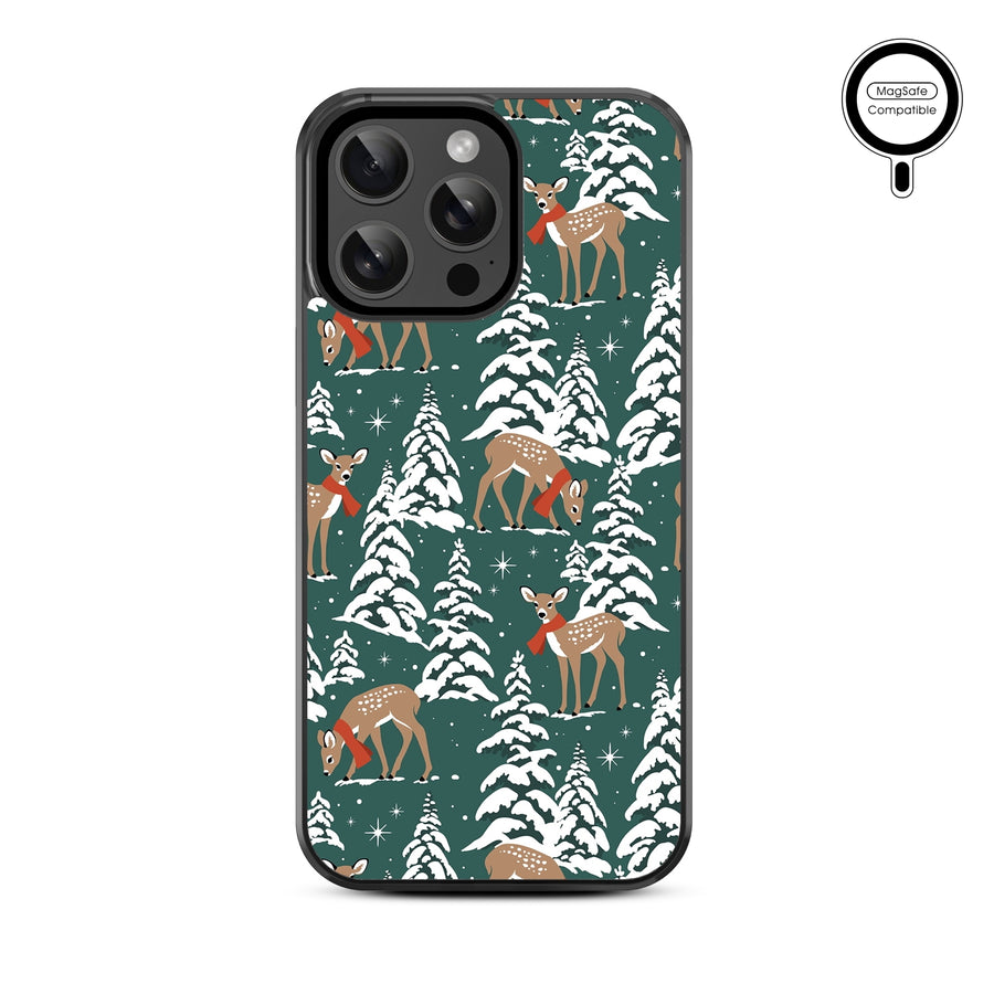 MyBat Design Lab Series MagSafe Case for Apple iPhone 15 Pro Max (6.7) - Pine & Prancer - MIP15PMCSLESMSM287-3.jpg